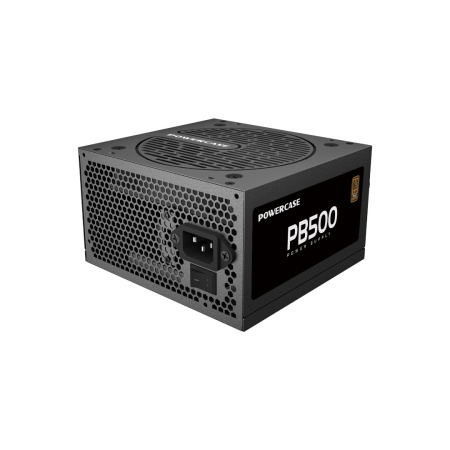 Блок питания 500Вт Powercase PB500 (APFC,120мм,2PCI,6SATA,80+Bronze)[PS-500B-DC]
