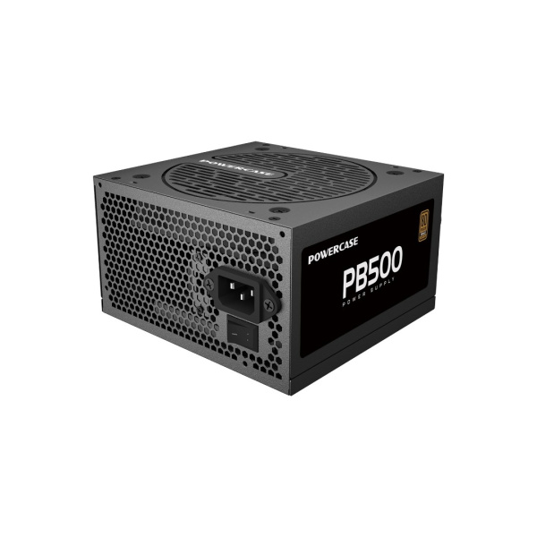 Блок питания 500Вт Powercase PB500 (APFC,120мм,2PCI,6SATA,80+Bronze)[PS-500B-DC]