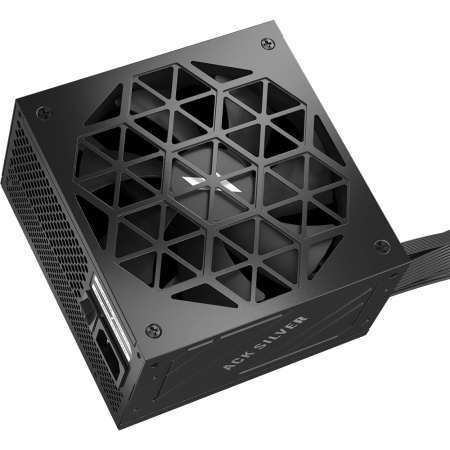 Блок питания 750Вт 1STPLAYER ACK SILVER 750W (ATX 3.1,APFC,140мм,2PCI-E,4SATA,80+Silver)[HA-750BA7-BK]