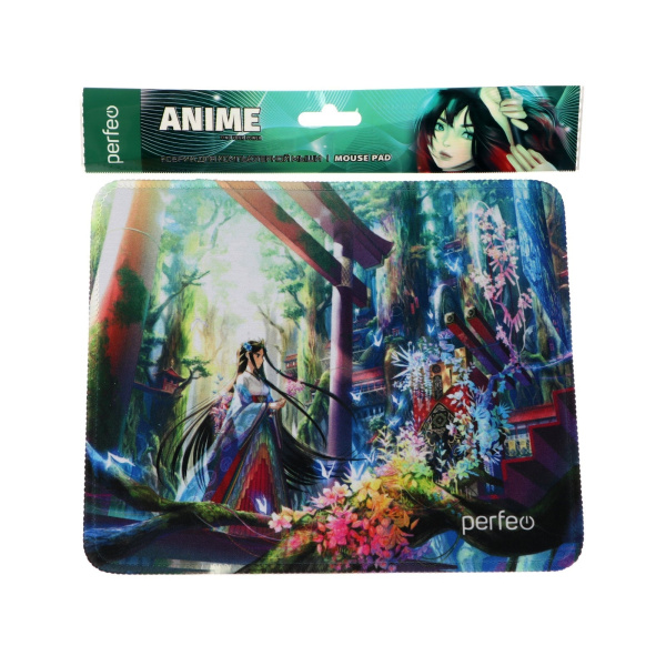 Коврик Perfeo для компьютерной мыши "Anime", Рис.12 (240*200*2 мм), ткань+резиновое основание