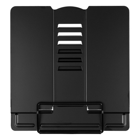 Подставка для книг СТАММ металлическая, черная ПКМ-31133