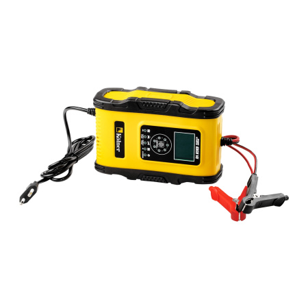 Зарядное устройство для аккумуляторов Kolner KBCH 14i 12/24В, ток 1-14А(12В)/7А(24В), емкость 2-200А