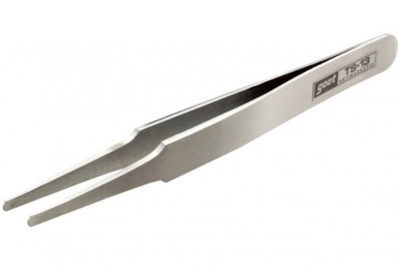 Пинцет 120мм, Goot TS-13, прямой, тупые концы