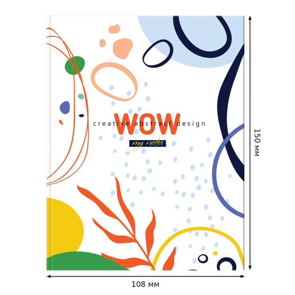 Бизнес-блокнот BG А6 64л. "Geometric art" ЛАЙТ (ББ6и64_лм 11195)