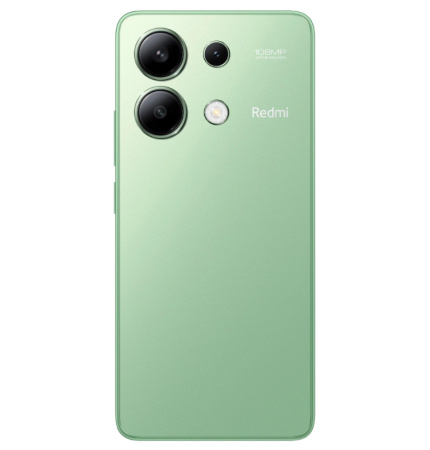 Смартфон Xiaomi Redmi Note 13 6Гб 128Гб Mint Green 6.67", AMOLED, 2400*1080, 4*2.8+4*1.9ГГц, 108+8+2Мп, 16Мп, NFC, 5000мАч, And