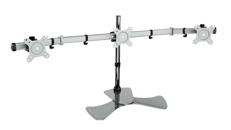 Кронштейн для мониторов Cactus CS-VM-MP330S-AL серебристый 15"-24" макс.8кг настольный