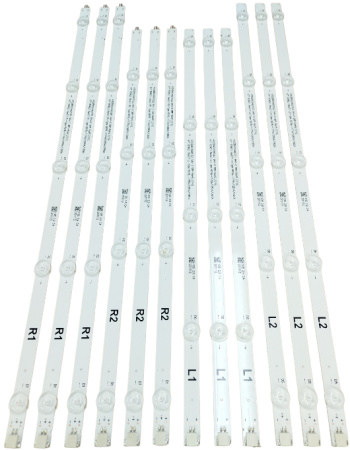 Подсветка матрицы 47" AGF78400801 12шт, 4+5LED, 940, LG 47LA6100 47LA6200 47LN5100 47LN5400