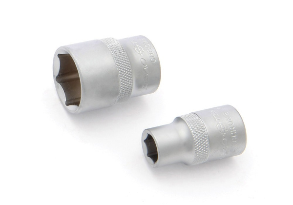 Набор головок шестигранных с трещоткой 1/2", 11 предметов, Дело техники 620711