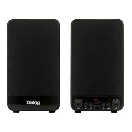 Актив.колонки 2.0 Dialog Jazz AJ-13 30Вт, Bluetooth, USB, дерево, microSD, Black