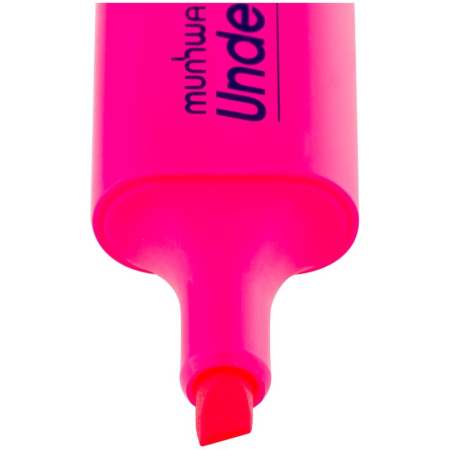 Маркер текстовыделитель MunHwa розовый (ULF-10)