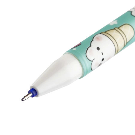 Ручка пиши-стирай MESHU "Friendsberry" гелевая, синяя, 0,5мм (MS_55631)