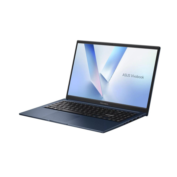 Ноутбук Asus Vivobook 15 X1504MA-BQ601 Core 3 304 8Gb SSD256Gb Intel Graphics 15.6" IPS FHD (1920x1080) без ОС blue WiFi BT Cam (90NB17I1-M01140)