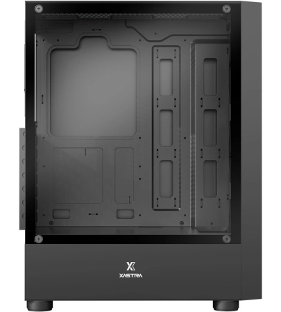 Корпус ATX Б_БП XASTRA A301 4FRGB  Black (USB3.0,Audio,TG,черный,Mesh,4х120мм FRGB,CPU Cooler до 160мм, VGA до 290мм)[A301-BK-FC120FRGB-4F-GL]