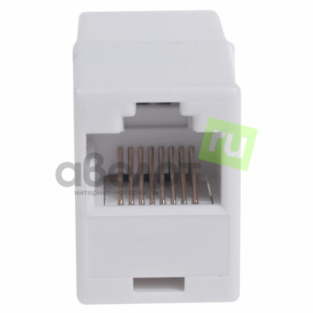 Модуль_проходной - - RJ45-RJ45_для_соединения_2х_патч-кордов PROconnect (03-0101-4)