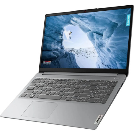 Ноутбук Lenovo 15.6" IdeaPad 1 15AMN7 AMD Athlon 7120U/8Gb/256SSD/VGA int/noOS/Grey/82VG00Q8FE