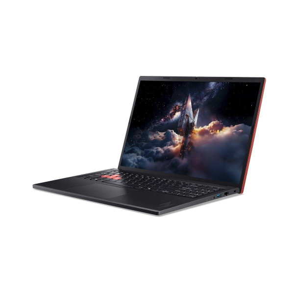 Ноутбук Acer Nitro Lite 16 NL16-71G-7227 Intel Core i7-13620H/16Gb (D5)/SSD512Gb/RTX4050 6Gb (45W)/16"/IPS/WUXGA/1920x1200/165Hz/NoOS/RJ-45/Black/1.95kg