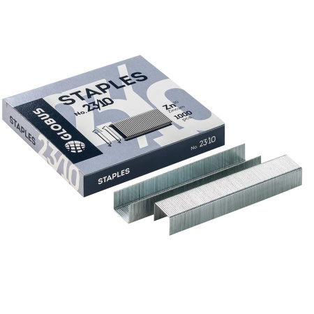 Скобы №23/10 Globus 1000шт., оцинкованные (С23/10-1000)
