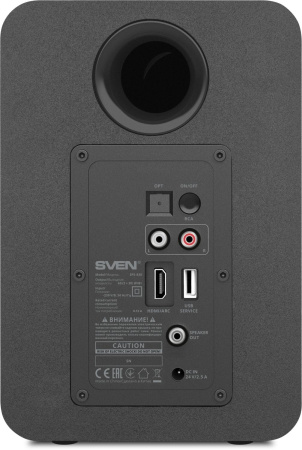 Колонки Sven АС SPS-830 2.0 черный 60Вт BT