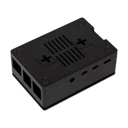 Корпус ACD RA509  Black ABS Case (Install 3010/3007 Fans or 3.5 Inch Touch Screen), совместим с креплением VESA Mount, for Raspberry PI 4B