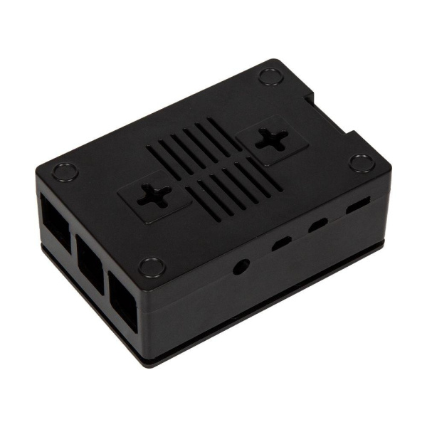 Корпус ACD RA509  Black ABS Case (Install 3010/3007 Fans or 3.5 Inch Touch Screen), совместим с креплением VESA Mount, for Raspberry PI 4B