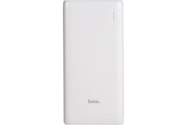 Аккумулятор внешний 10000_mAh HOCO J80 20W/2 USB 3.0/Micro/Type-C (белый)