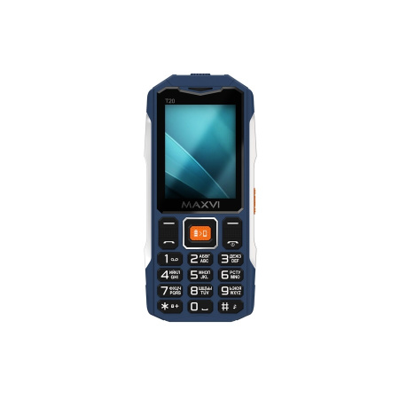 Сотовый Maxvi T20 Blue 2sim/2.4"/320*240/2000мАч/моноблок