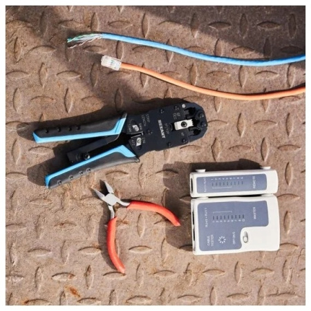 Кримпер Rexant HT-200R 12-3442-1, RJ50 10p10c, RJ45 8p8c, RJ12 RJ11 6p6c 6p4c 6p2c, RJ9 4p4c 4p2c