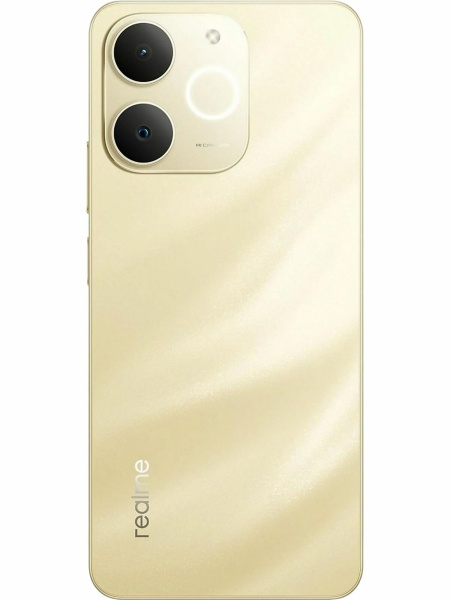 Смартфон Realme Note 70 6Гб 128Гб Золотистый 6.74", IPS, 1600*720, 2*1.8+6*1.6ГГц, 13Мп, 5Мп, 4G, 6300мАч, And 15