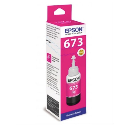 Контейнер_с_чернилами Epson T6733 (C13T67334A/C13T673398) для L800/L1800/L805/L810/L850 Magenta