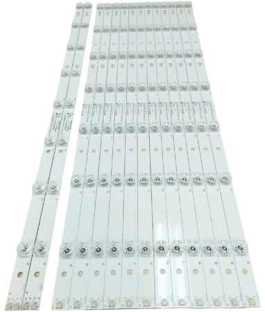 Подсветка матрицы 55" LED55D08B-ZC14CG-02 12+2шт, 7+8LED, Dexp U55F8000F