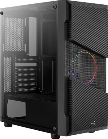 Корпус ATX Б_БП AeroCool Menace Saturn V1 (USB 3.0,audio,WN,черный)