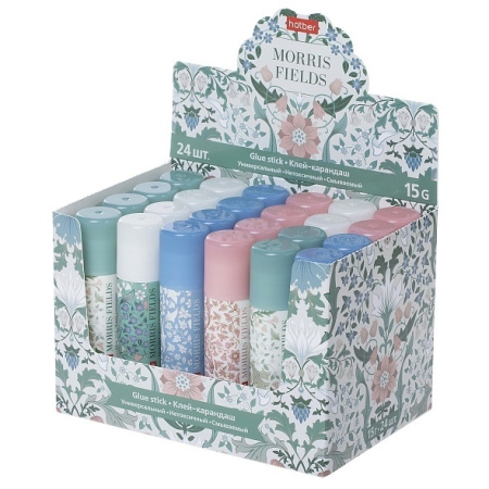 Клей-карандаш Hatber 15гр. "Morris Fields" GS_081951