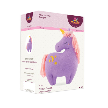 Набор для шитья "Miadolla" PT-0213 Сплюшка Единорог