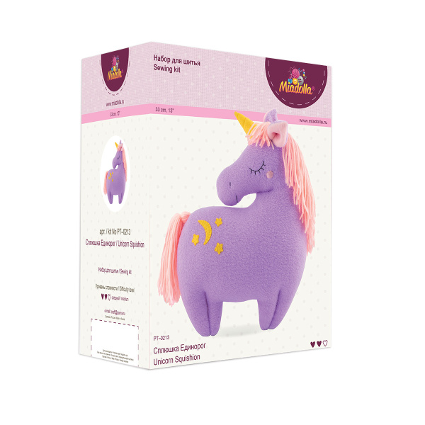 Набор для шитья "Miadolla" PT-0213 Сплюшка Единорог