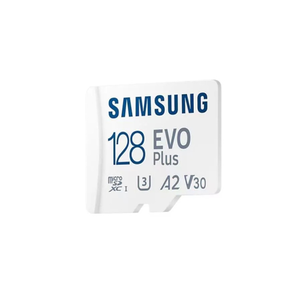 Карта памяти MicroSDXC 128Gb Samsung EVO PLUS Class10 UHS-I U3 V30 [MB-MC128SA/EU] (SD адаптер)