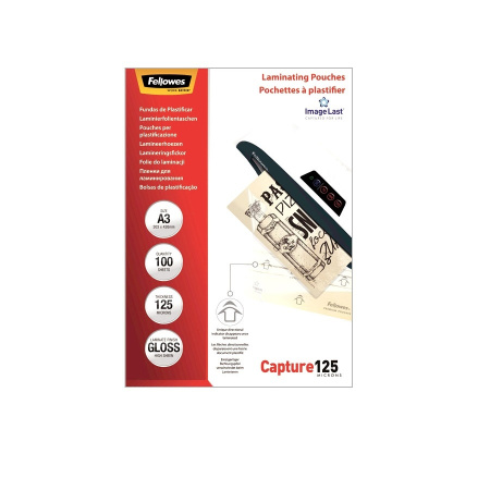 Пленка для ламинирования А3, 125мкм, 100шт. Fellowes (FS-53075)
