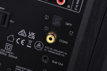 Колонки Edifier R1280DBs 2.0 черный 42Вт BT
