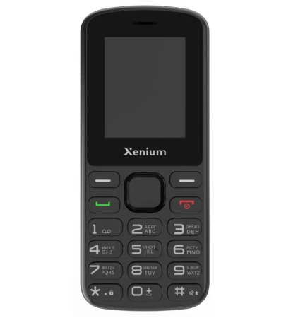 Сотовый Xenium X170 Black 2sim/1.77"/128*160/32Mb/microSD/Bt/1000мАч/моноблок