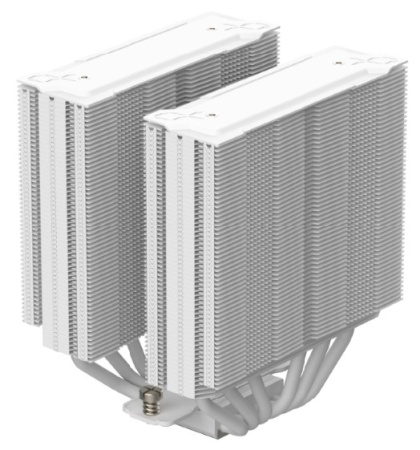 Кулер S115х/1200/1700/20XX/AMx PentaWave Z06D White (270W/2*120mm/600-1950rpm/6 тепл.трубок)