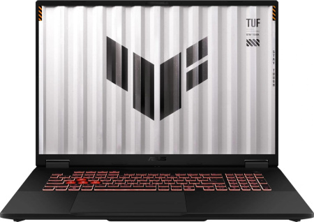 Ноутбук Asus TUF Gaming A18 FA808UP-S8117 Ryzen 7 260 16Gb SSD512Gb NVIDIA GeForce RTX 5070 8Gb 18" IPS FHD+ (1920x1200) без ОС grey WiFi BT Cam (90NR0NL1-M00640)