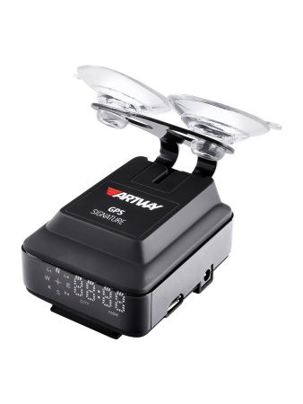Радар-детектор Artway RD-204 Signature Ultra-K,X,Автодория,Кордон,и тд. 180°/POP/-/VG-2/GPS