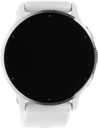 Смарт-часы Garmin Venu 3 35.4мм 1.4" AMOLED корп.серый/серебристый рем.белый разм.брасл.:135-200мм (010-02784-00)