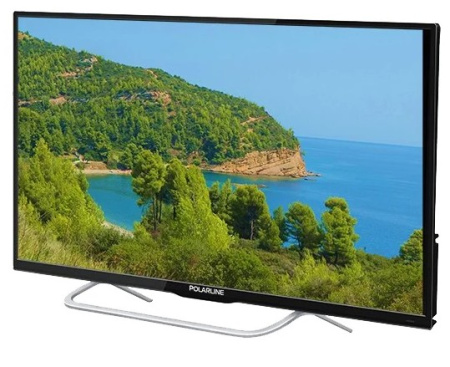 Телевизор 43" Polarline 43PU11TC-SM 3840x2160/HDMI,USB/DVB-T2,T,C/WiFi/SmartTV/And/ Черный UHD 4K