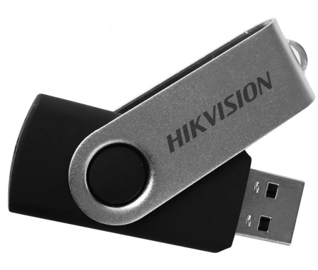 Флеш-накопитель USB2.0 64Gb Hikvision M200S (HS-USB-M200S/64G) черный