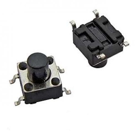 Кнопка тактовая  6*6*8мм, 4конт, SMD, IT-1102WC