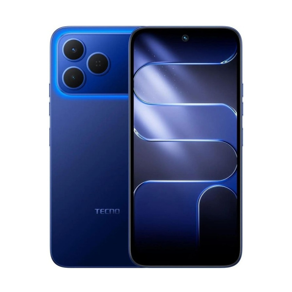 Смартфон Tecno SPARK 50 8Гб 256Гб Сияющий синий 6.78", IPS, 1576*720, 2*2+6*1.7ГГц, 50Мп, 8Мп, 4G, NFC, 7000мАч, And 16