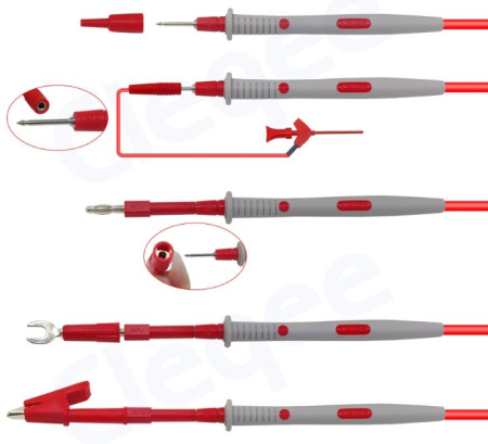 Щупы измерительные для мультиметра Cleqee P1503E, набор щупов