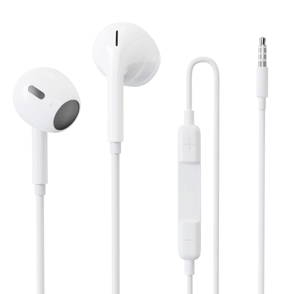 Гарнитура Perfeo REPRO внутриканальные, белый, с управлением звуком (PF_B4184)