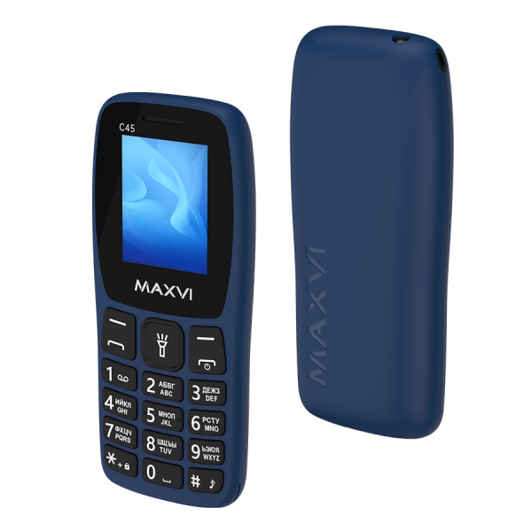 Сотовый Maxvi C45 Marengo 2sim/1.77"/160*128/microSD/Bt/800мАч/моноблок