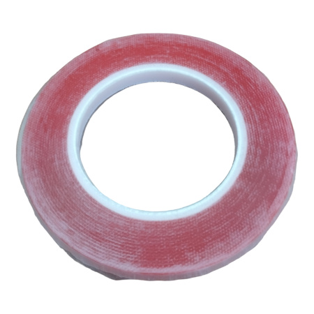 Скотч двусторонний акриловый 0.2*10мм, 25метров, прозрачный